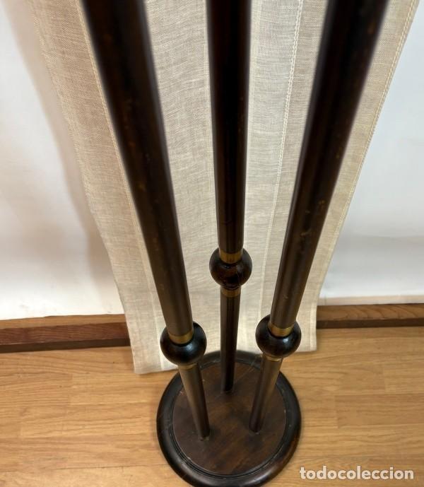 Antig&uuml;edades: Pedestal de Madera Antiguo - Foto 4