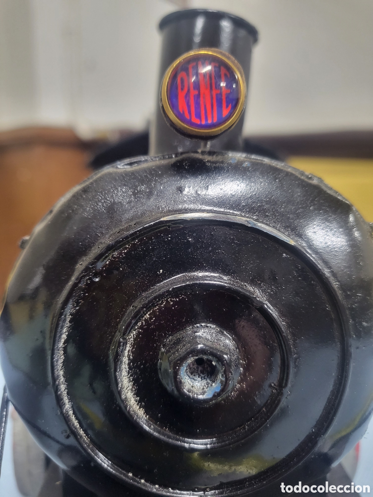 Antig&uuml;edades: Antigua m&aacute;quina de carb&oacute;n - Foto 4