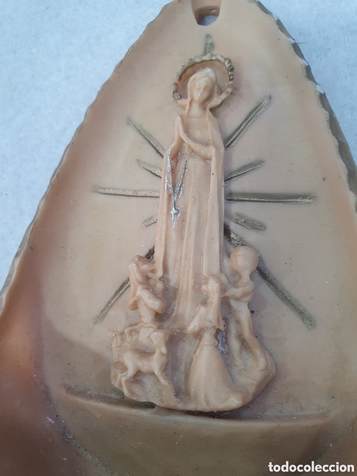 Antig&uuml;edades: Benditera virgen. (L38) - Foto 4