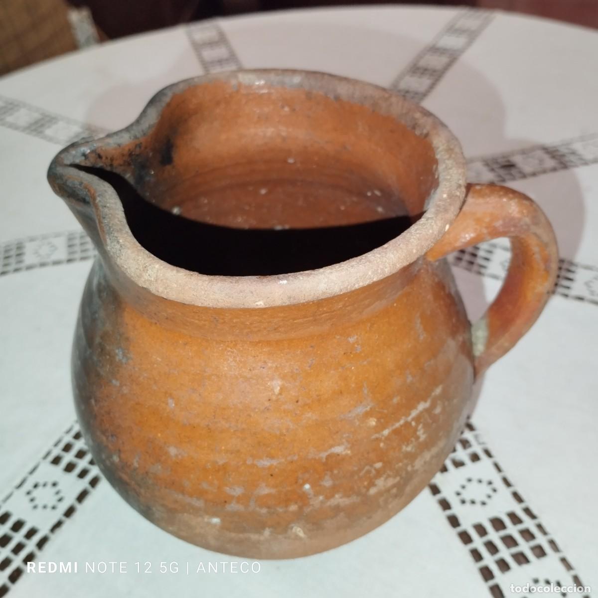 Antig&uuml;edades: PUCHERO ANTIGUO DE BARRO COCIDO - Foto 1
