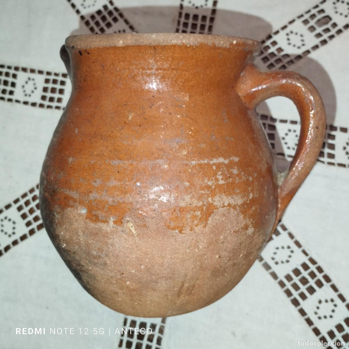 Antig&uuml;edades: PUCHERO ANTIGUO DE BARRO COCIDO - Foto 4