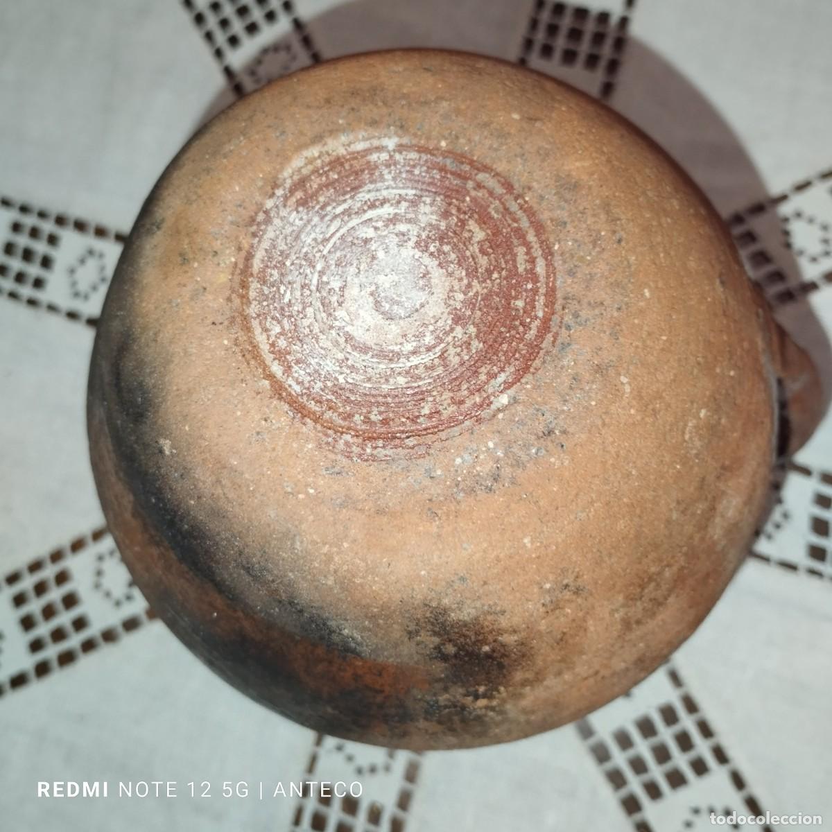 Antig&uuml;edades: PUCHERO ANTIGUO DE BARRO COCIDO - Foto 5