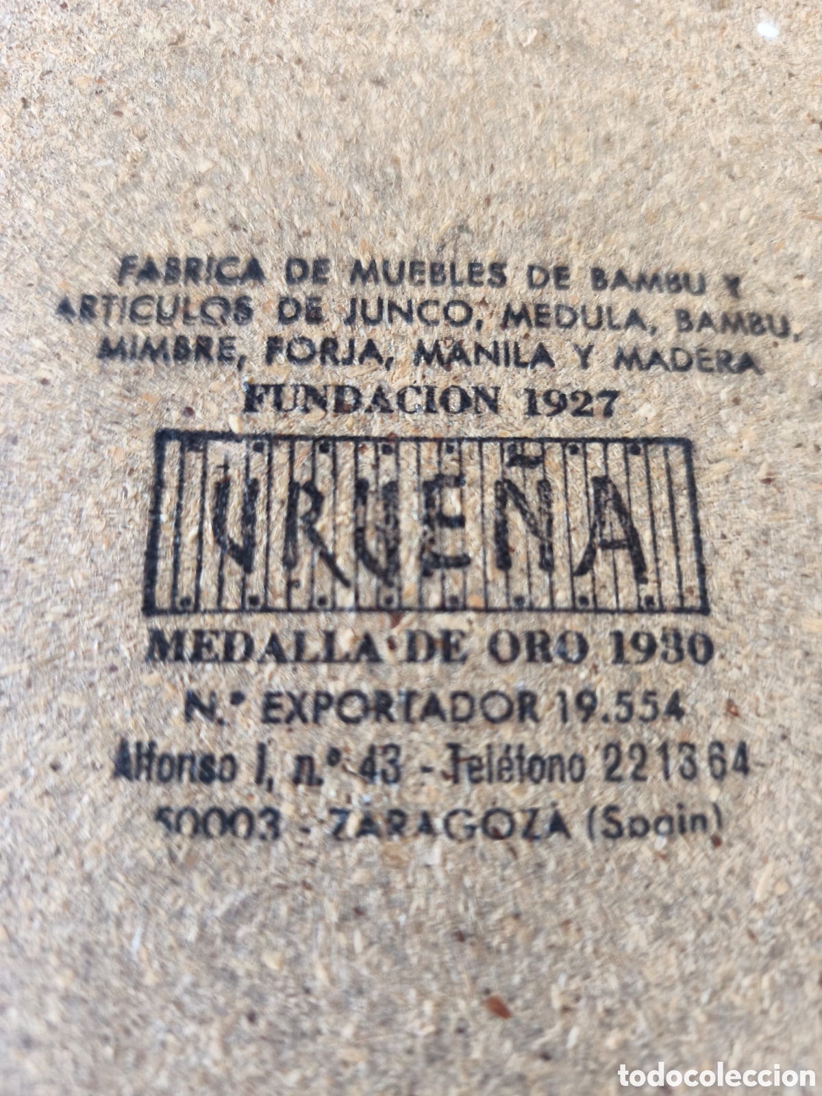Antig&uuml;edades: Dos percheros de ca&ntilde;a vintage - Foto 4