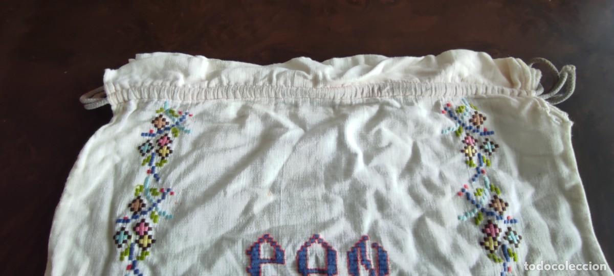 Antig&uuml;edades: BONITA BOLSA DE PAN. - Foto 2