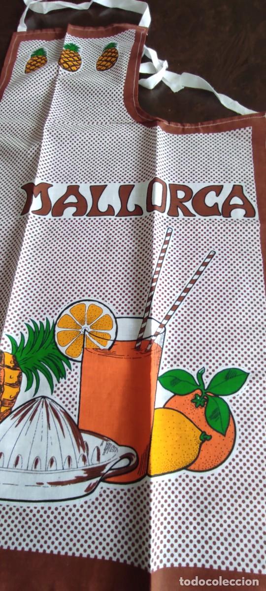 Antig&uuml;edades: BONITo DELANTAL MARRON. MALLORCA. - Foto 3