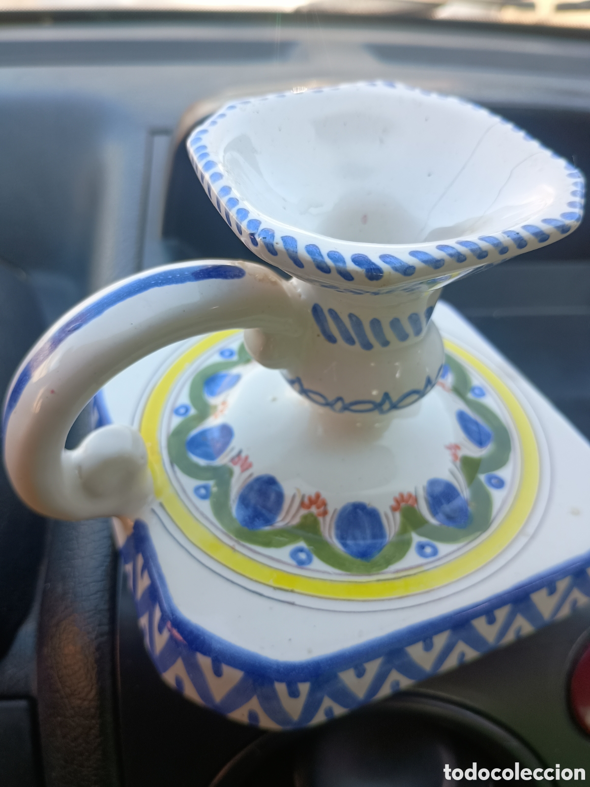 Antig&uuml;edades: Palmatorio portavelas Fig&aacute;s - Foto 4