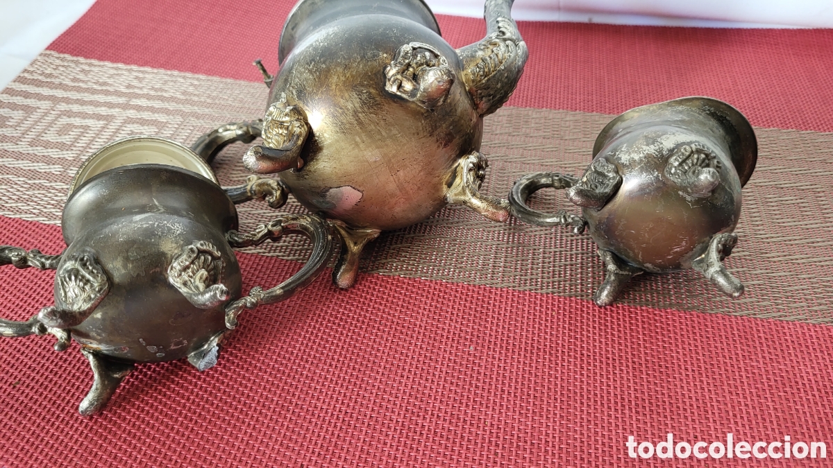 Antig&uuml;edades: Antiguo conjunto Teteras - Foto 6