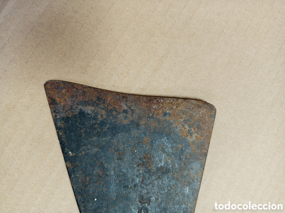 Antig&uuml;edades: Hacha antigua sello Sole - Foto 7