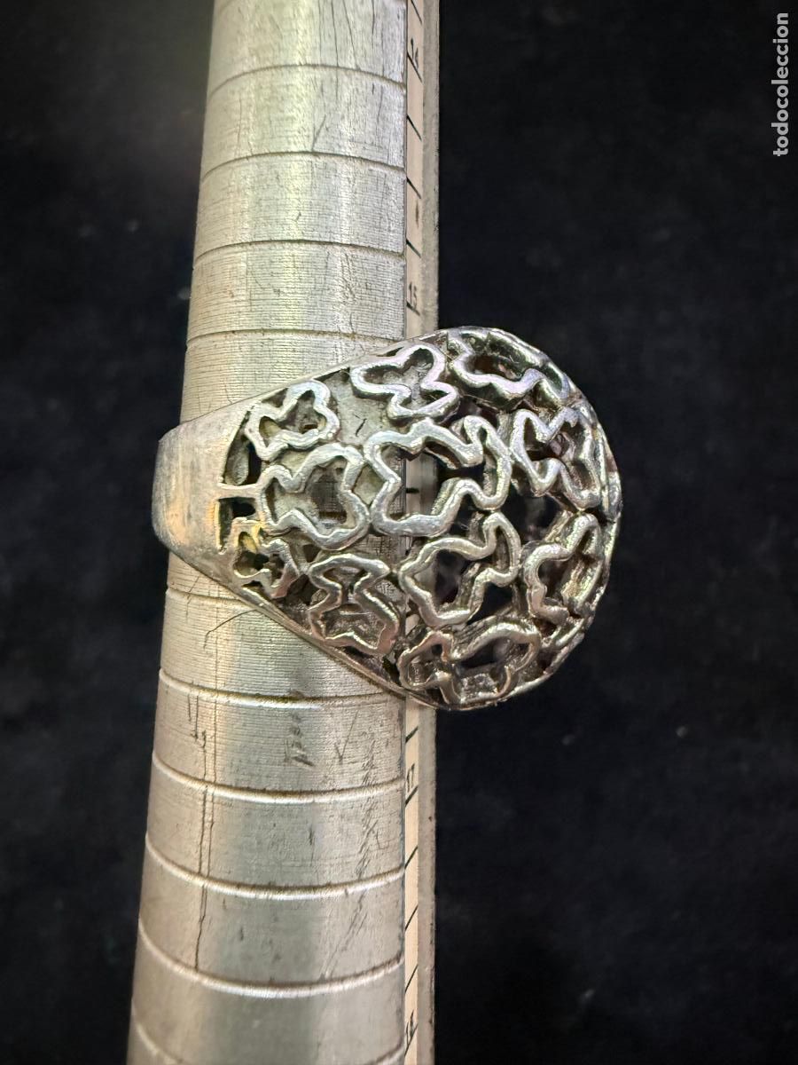 Antig&uuml;edades: ANILLO PLATA DE LEY CONTRASTADA DE TOUS - Foto 2