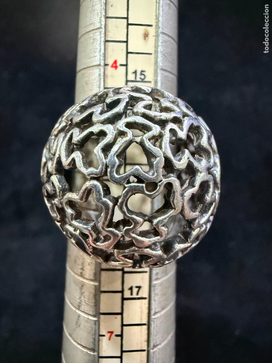 Antig&uuml;edades: ANILLO PLATA DE LEY CONTRASTADA DE TOUS