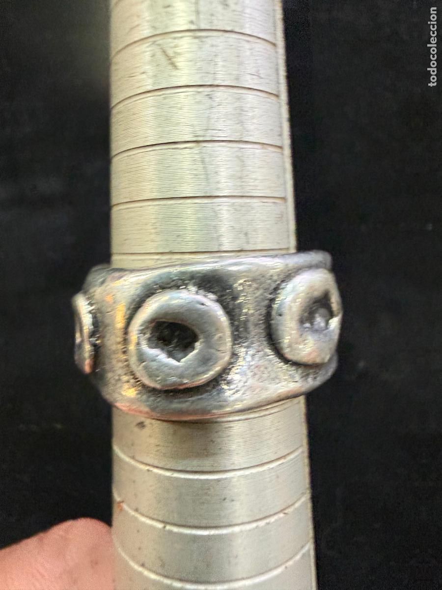 Antig&uuml;edades: ANILLO PLATA DE LEY CONTRASTADA - Foto 2