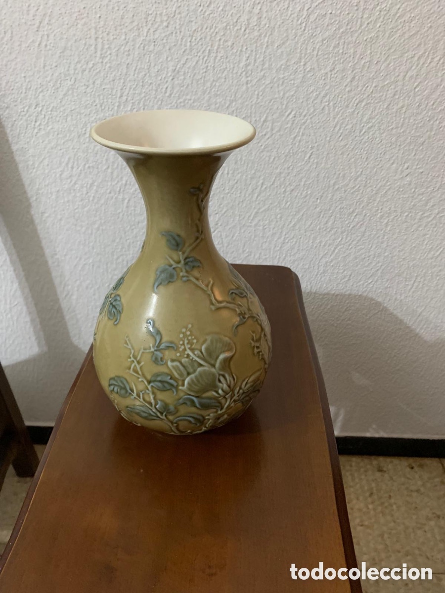 Antig&uuml;edades: Jarron gorriones Lladro - Foto 2