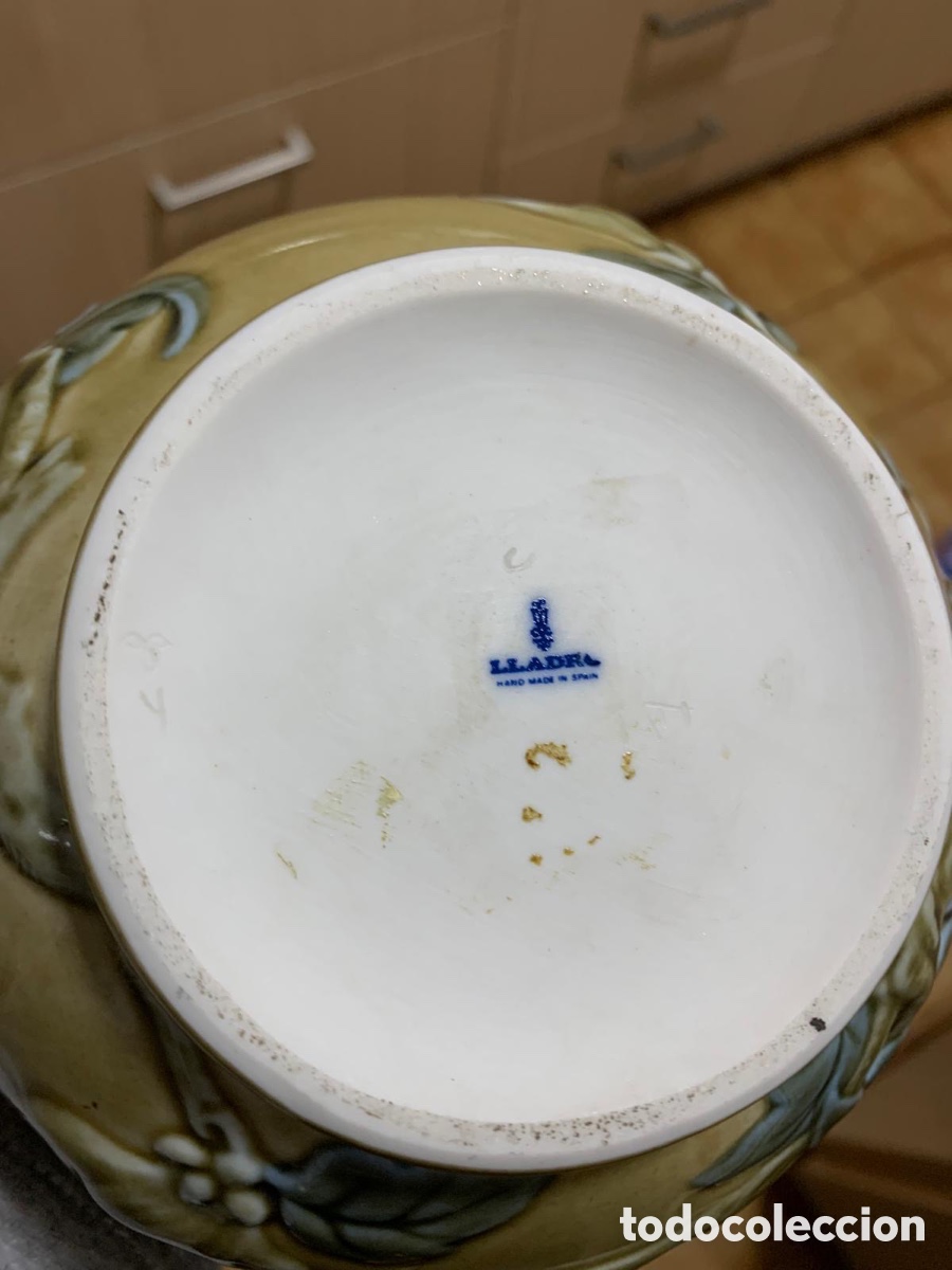 Antig&uuml;edades: Jarron gorriones Lladro - Foto 6