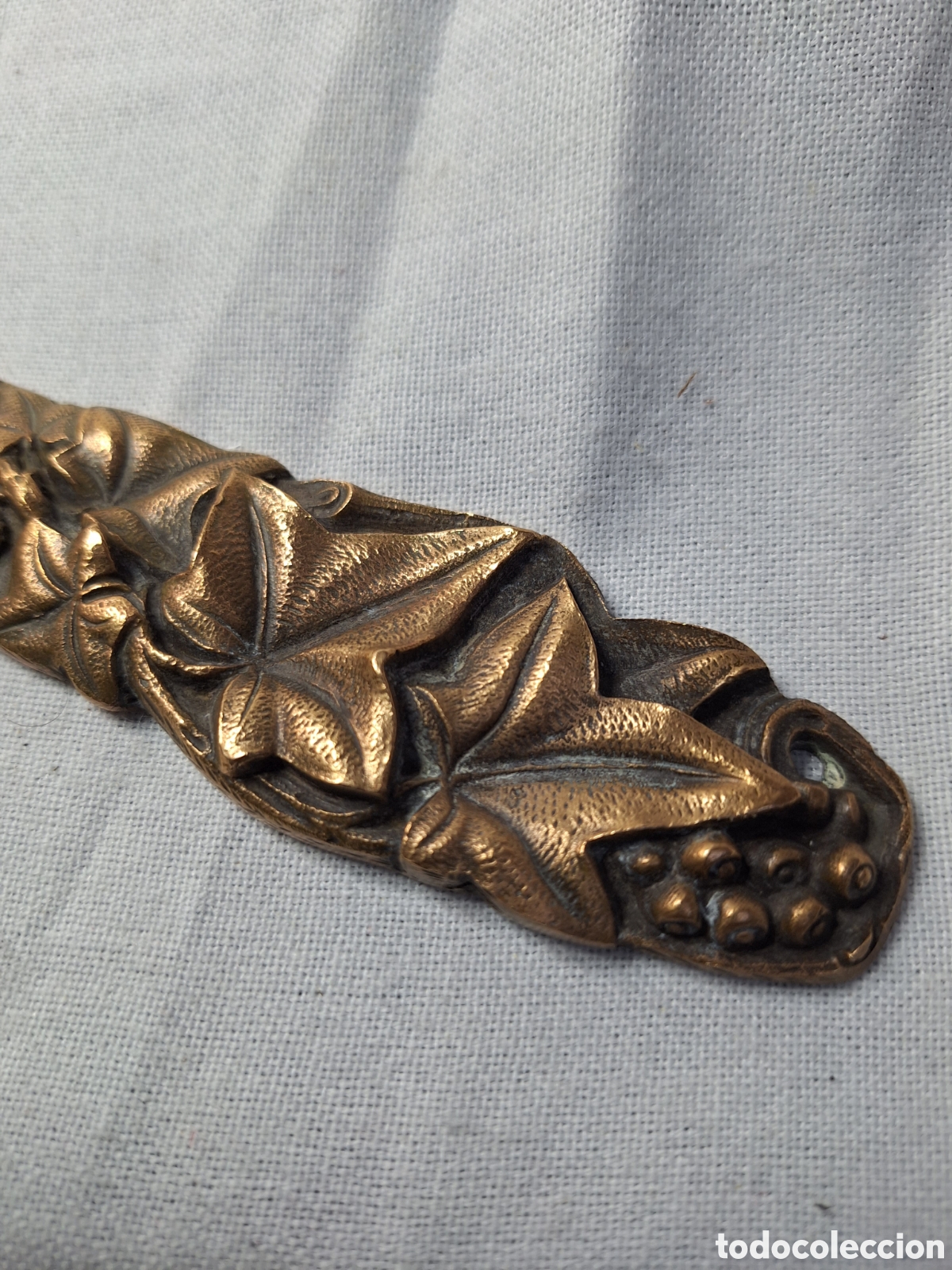 Antig&uuml;edades: Antiguo abrecartas bronce - Foto 2
