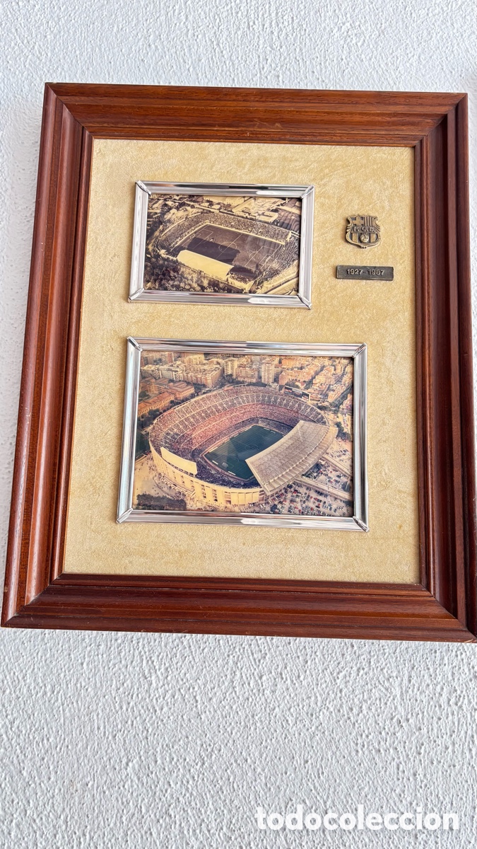 Antig&uuml;edades: Cuadro antiguo del Bar&ccedil;a - Foto 3