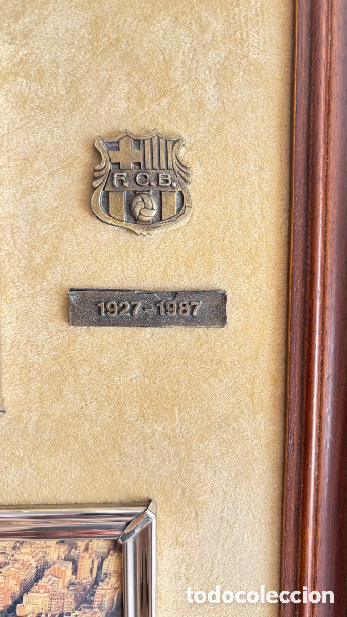 Antig&uuml;edades: Cuadro antiguo del Bar&ccedil;a - Foto 4