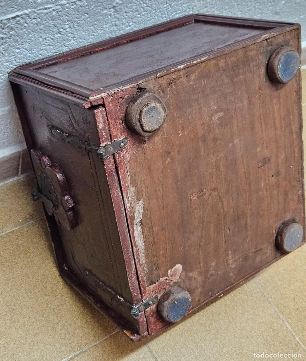 Antig&uuml;edades: CAJA ARCA CAJONERA ANTIGUO - Foto 8