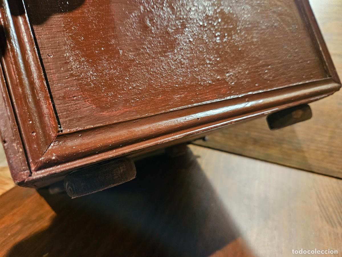 Antig&uuml;edades: CAJA ARCA CAJONERA ANTIGUO - Foto 10