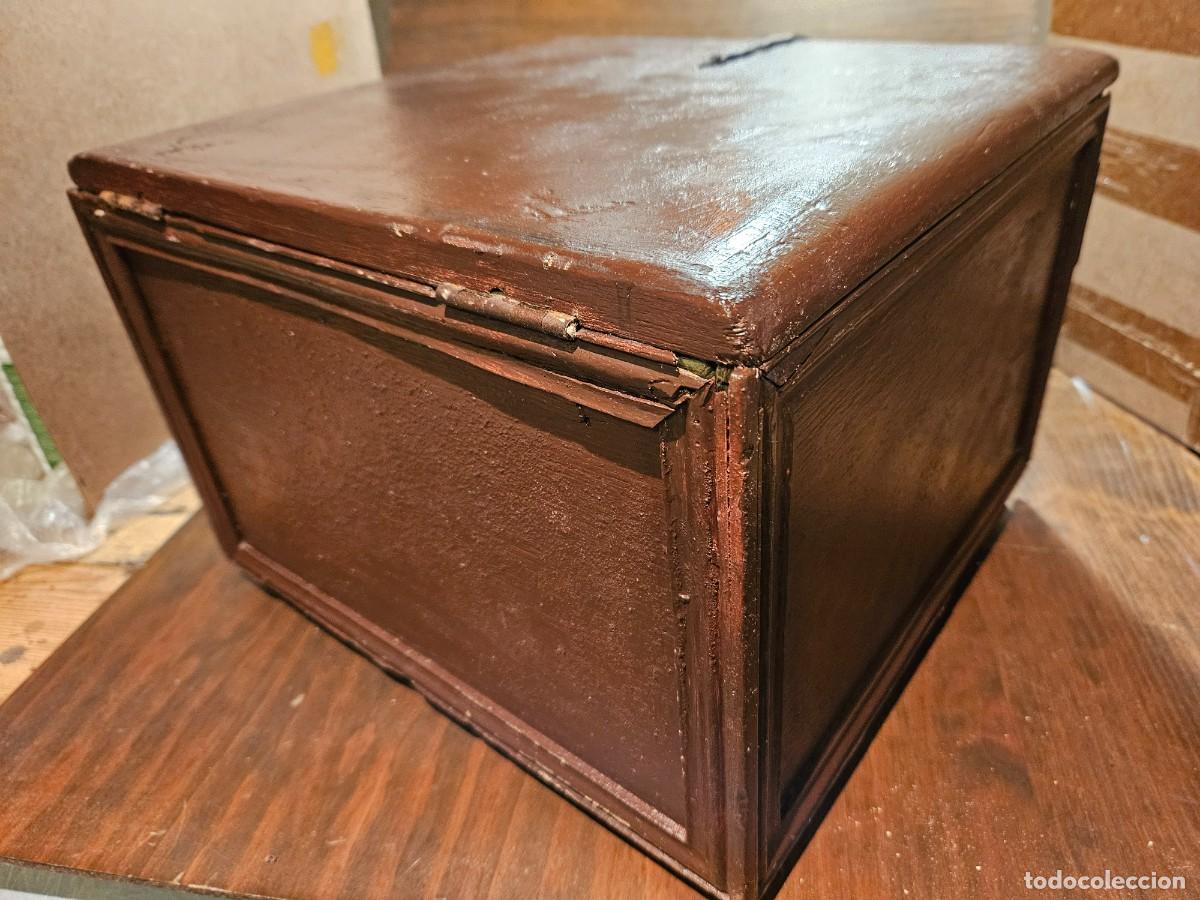 Antig&uuml;edades: CAJA ARCA CAJONERA ANTIGUO - Foto 13