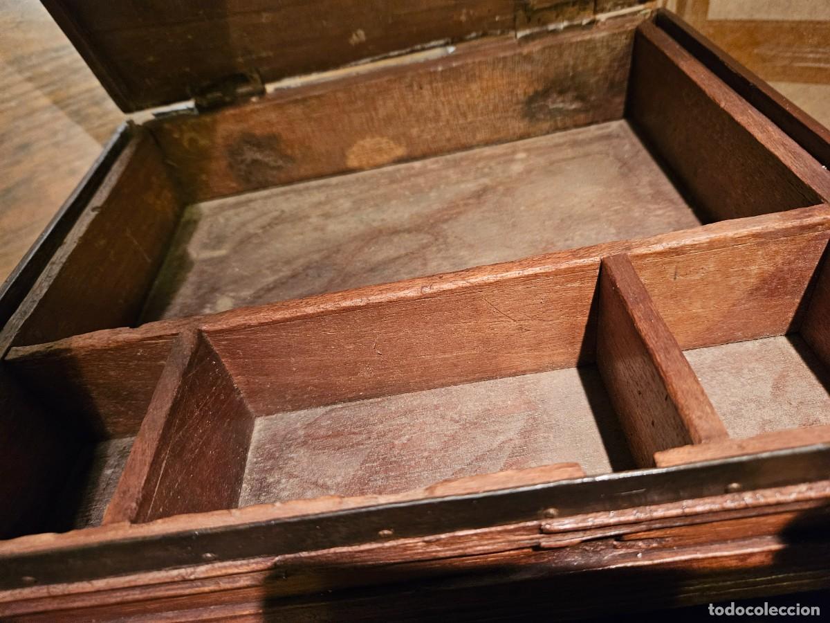 Antig&uuml;edades: CAJA ARCA CAJONERA ANTIGUO - Foto 14