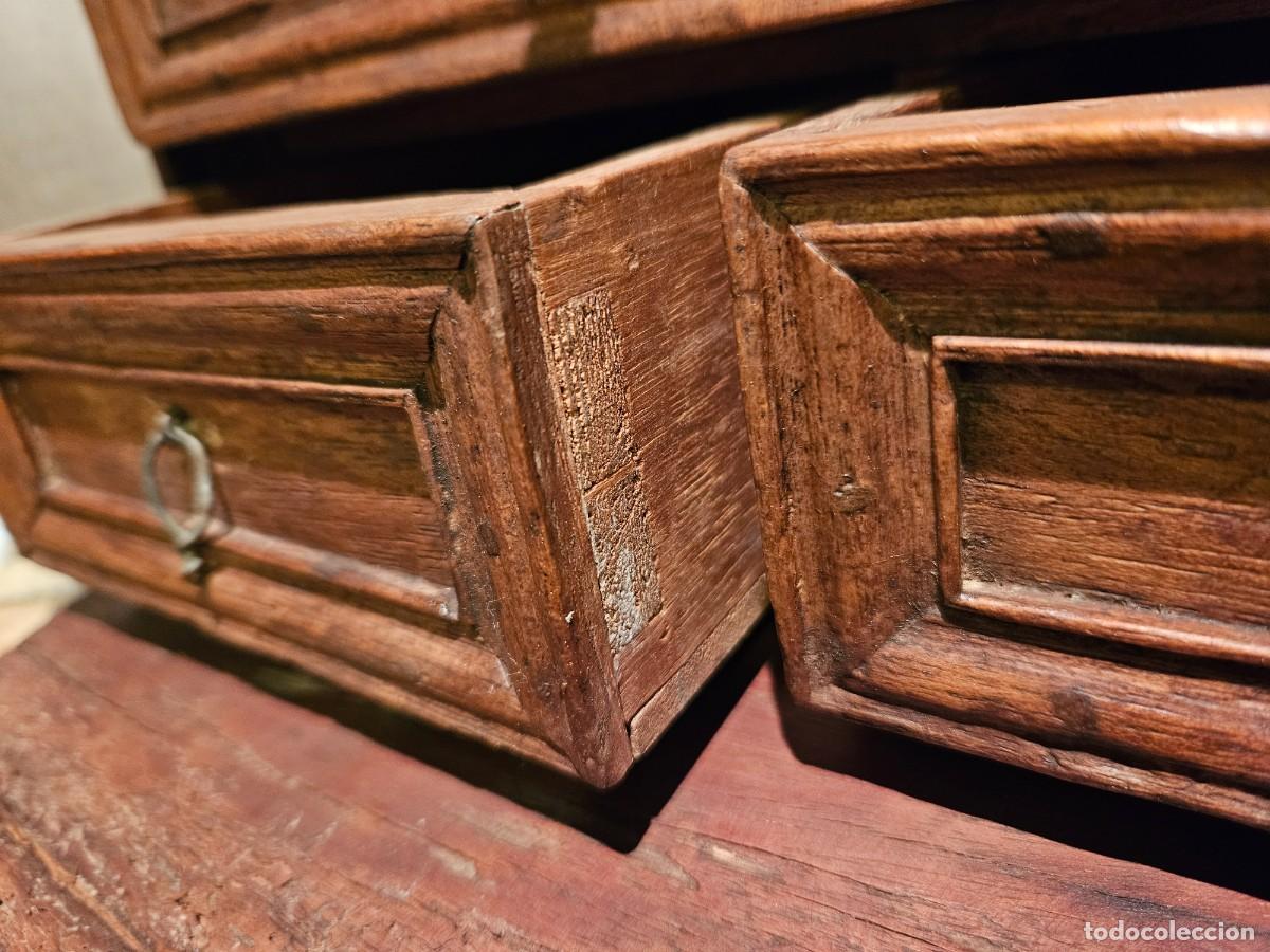 Antig&uuml;edades: CAJA ARCA CAJONERA ANTIGUO - Foto 15