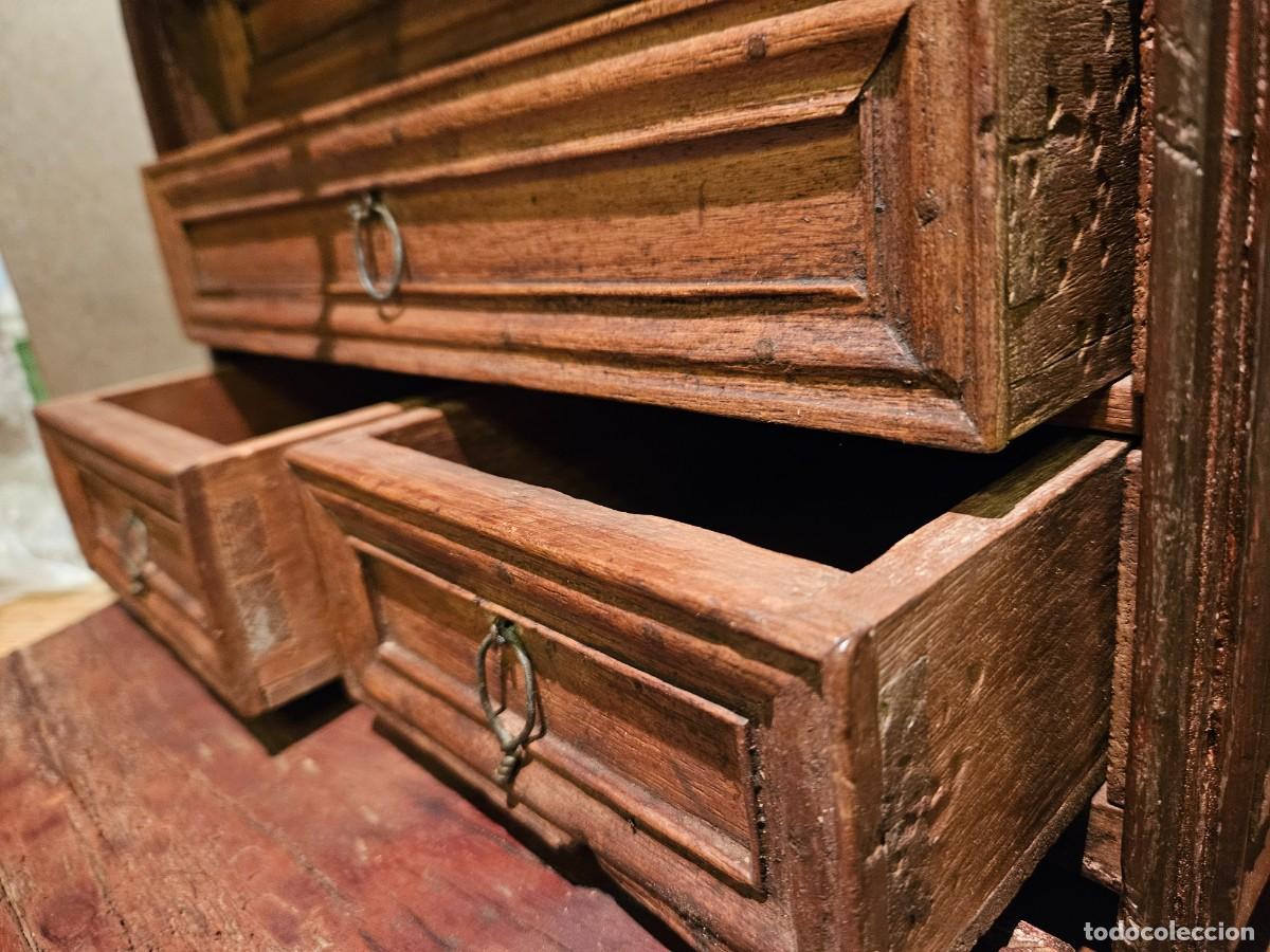 Antig&uuml;edades: CAJA ARCA CAJONERA ANTIGUO - Foto 16