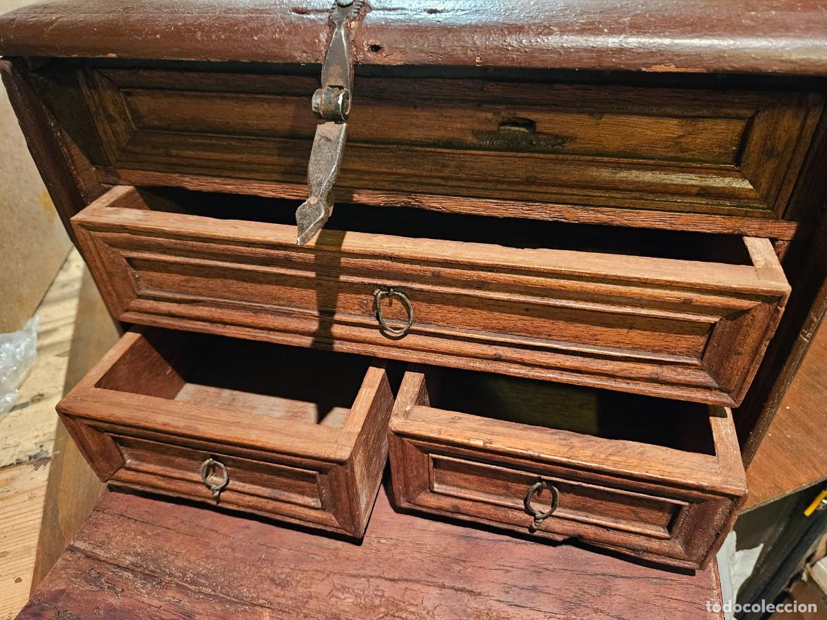 Antig&uuml;edades: CAJA ARCA CAJONERA ANTIGUO - Foto 17