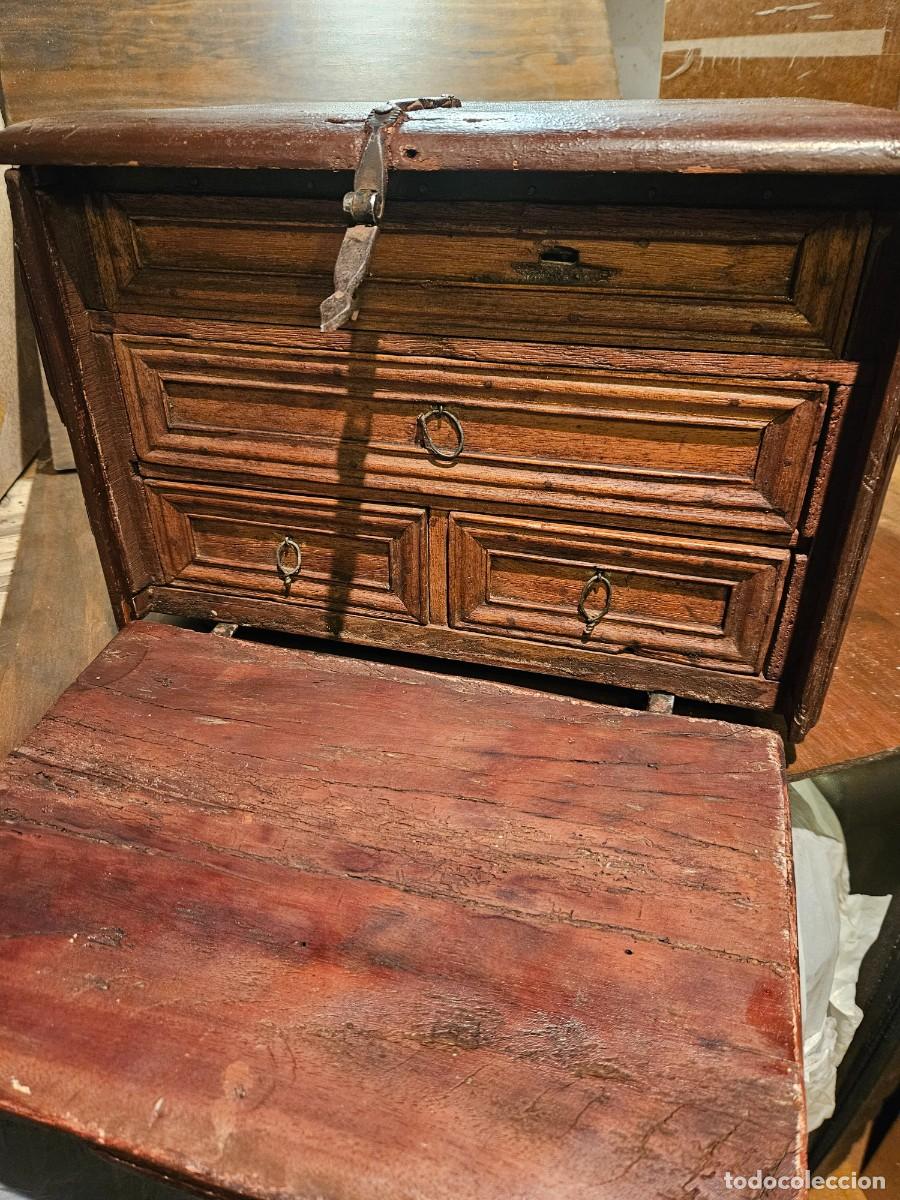 Antig&uuml;edades: CAJA ARCA CAJONERA ANTIGUO - Foto 19