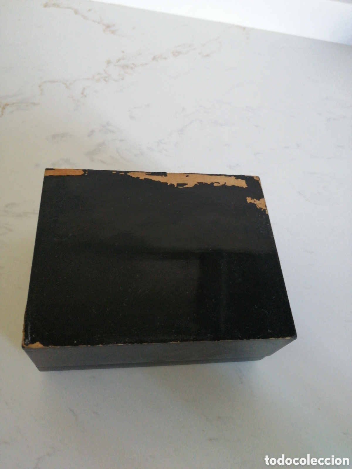 Antig&uuml;edades: CAJA LACADA ORIENTAL DE MADERA - Foto 6