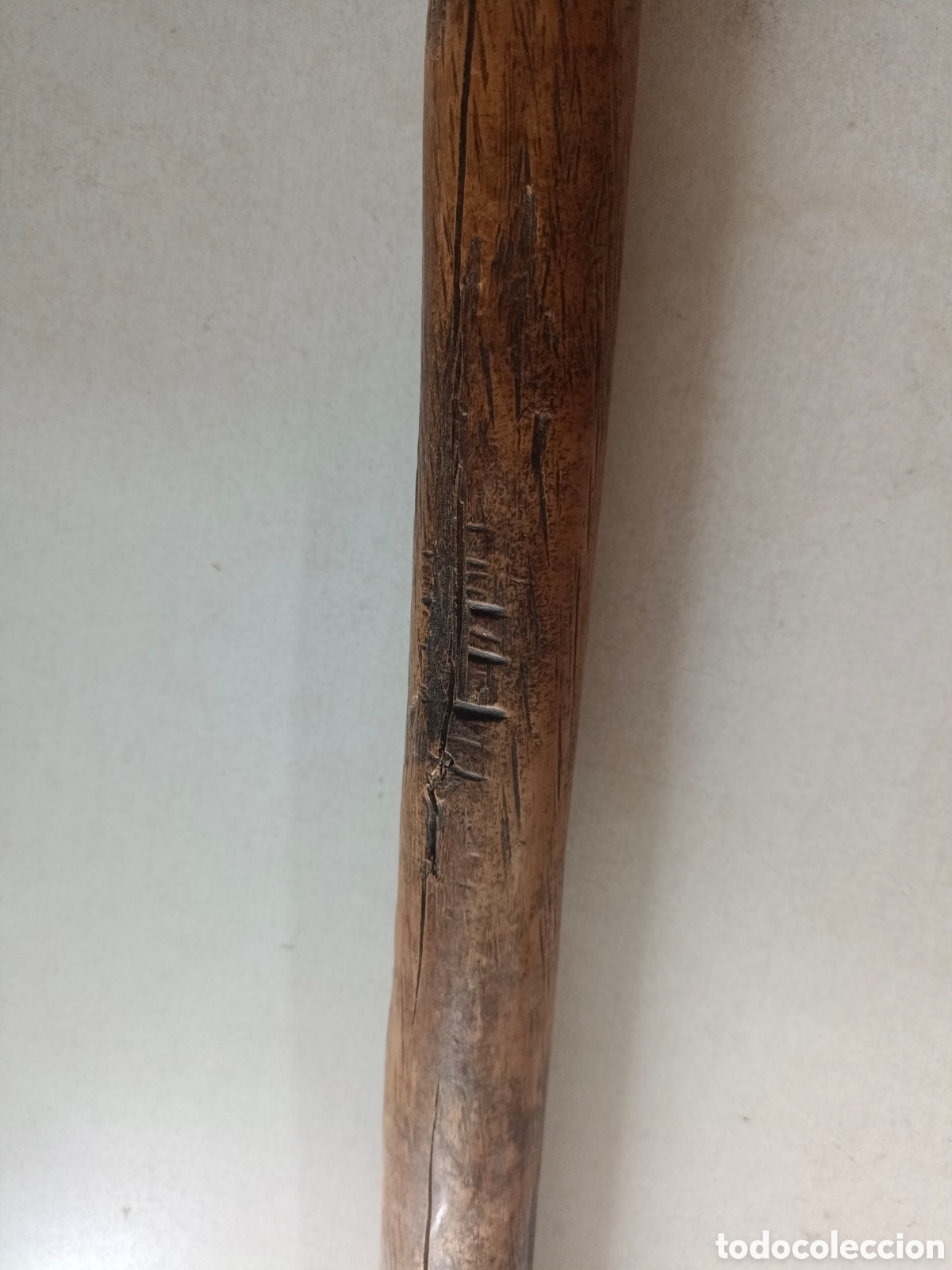 Antig&uuml;edades: Hacha antigua metal y madera - Foto 8