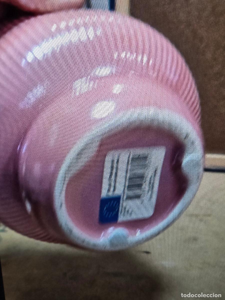 Antig&uuml;edades: maceta de ceramica rosa - Foto 2