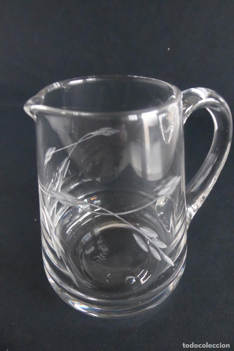 Antig&uuml;edades: JARRITA DE CRISTAL TALLADA A MANO - Foto 3