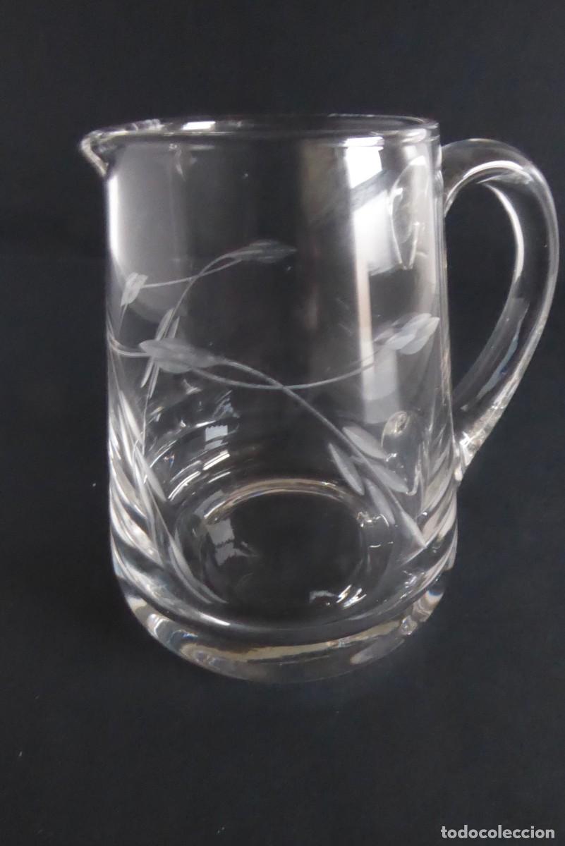 Antig&uuml;edades: JARRITA DE CRISTAL TALLADA A MANO - Foto 4