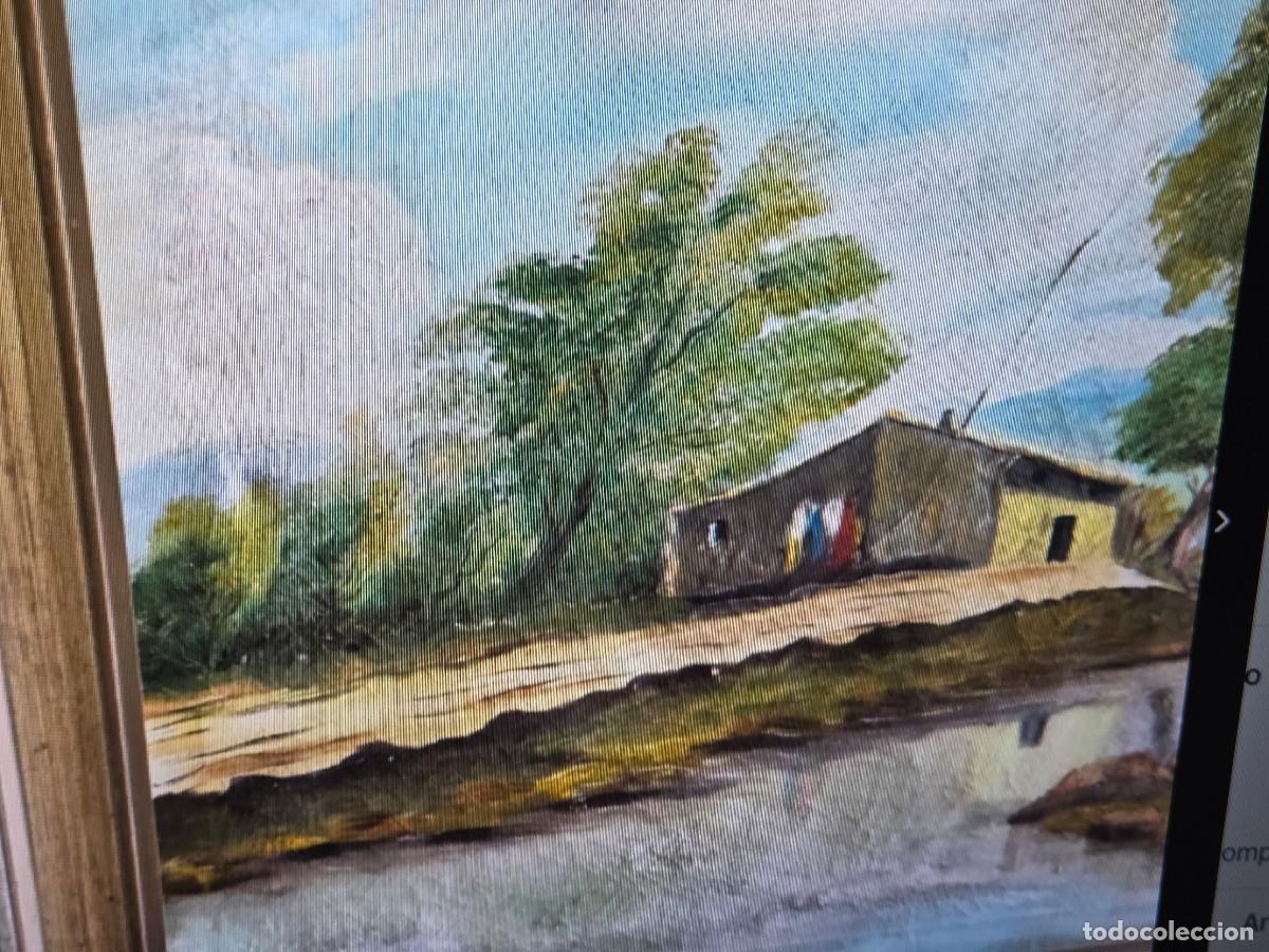Antig&uuml;edades: cuadro antiguo al oleo - Foto 2