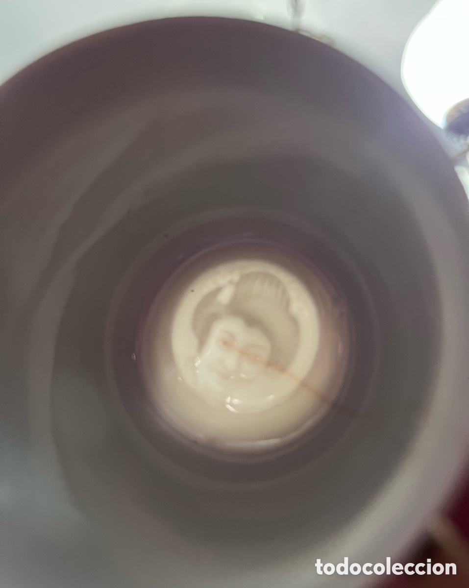 Antig&uuml;edades: Juego de caf&eacute; de porcelana - Foto 3