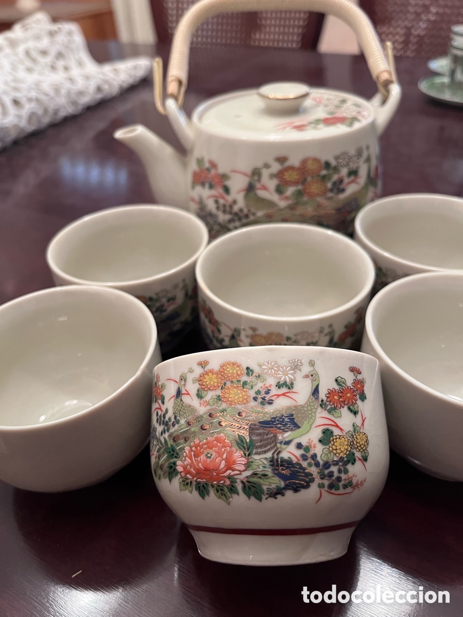 Antig&uuml;edades: Juego de caf&eacute; de porcelana - Foto 2