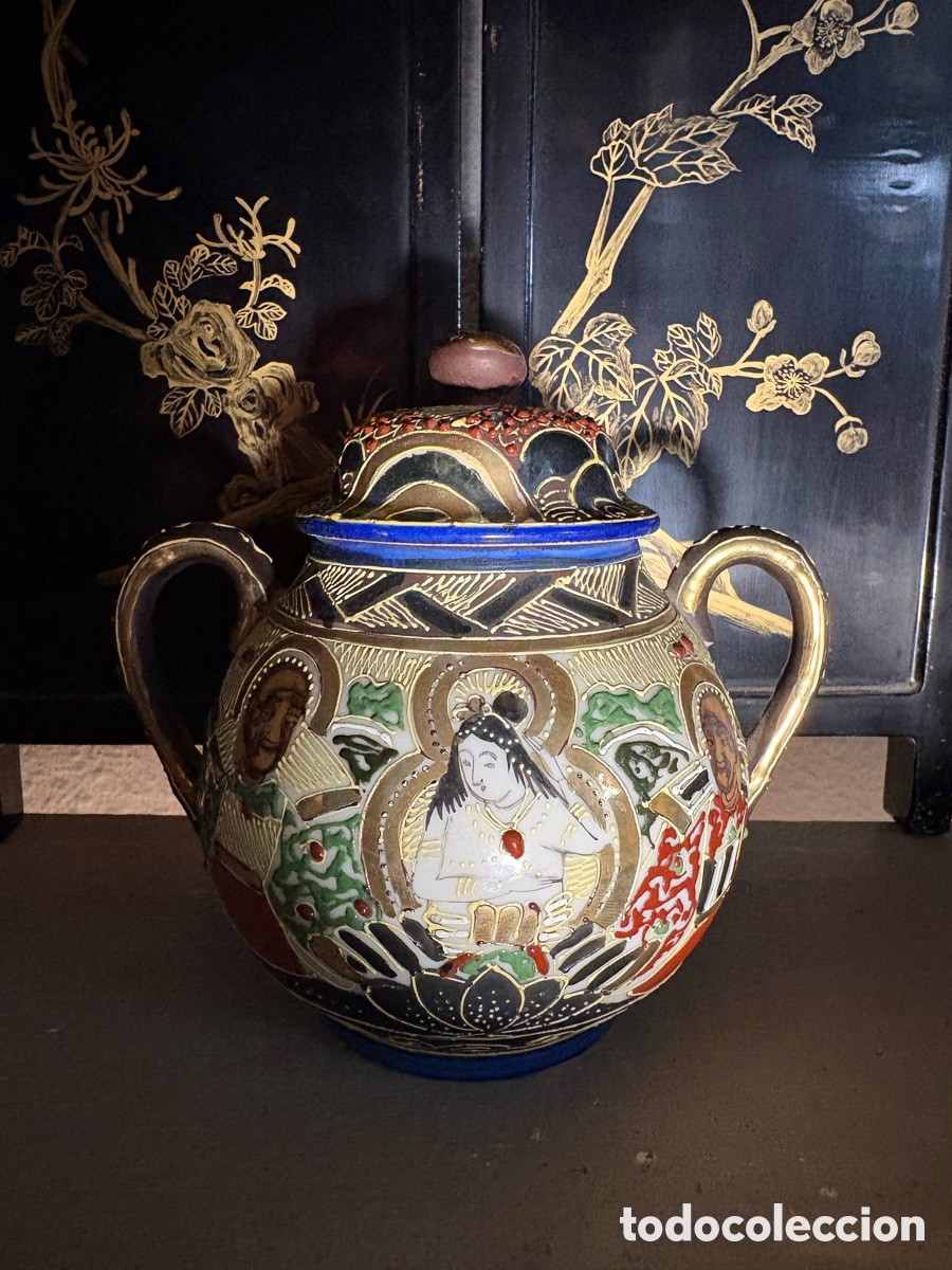 Antig&uuml;edades: JUEGO ORIENTAL SATSUMA - Foto 9