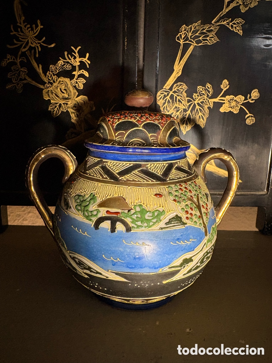 Antig&uuml;edades: JUEGO ORIENTAL SATSUMA - Foto 10