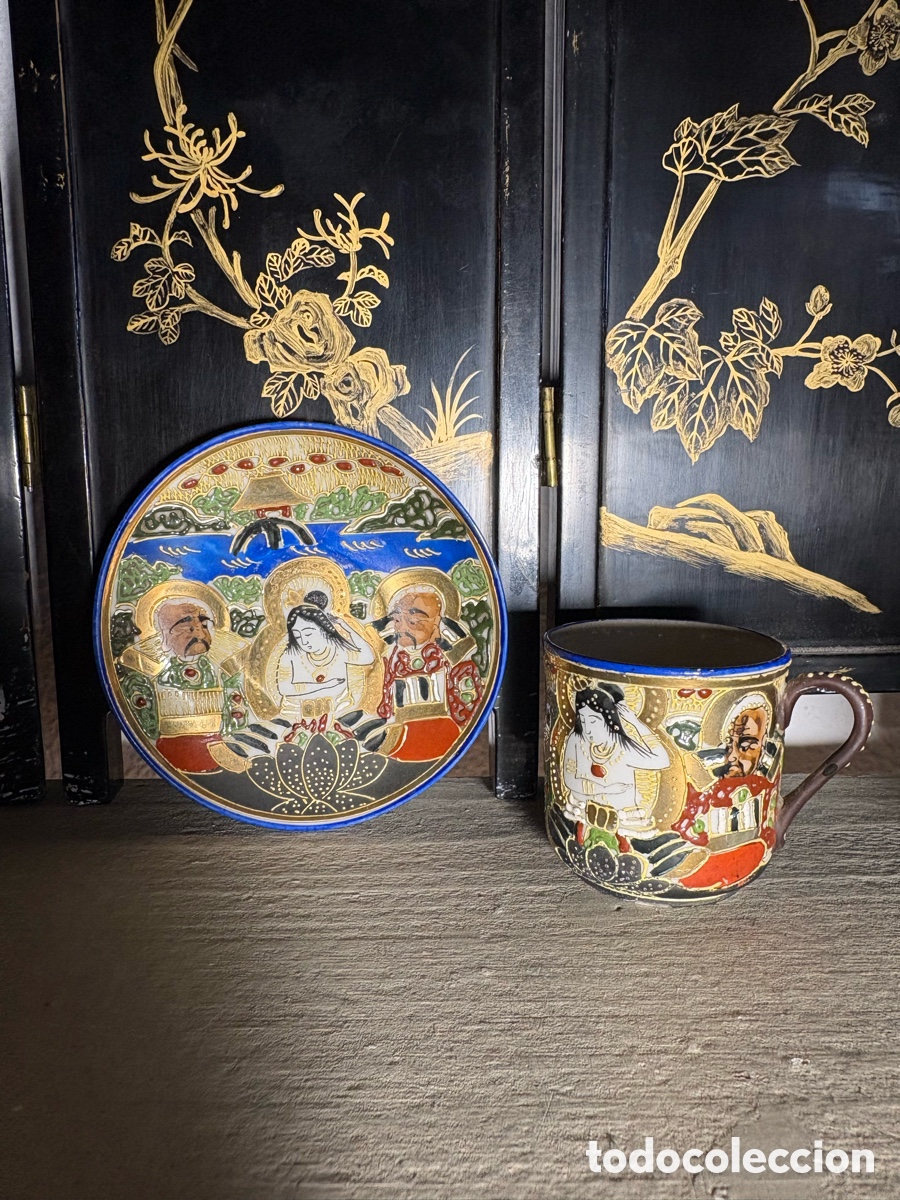 Antig&uuml;edades: JUEGO ORIENTAL SATSUMA - Foto 13