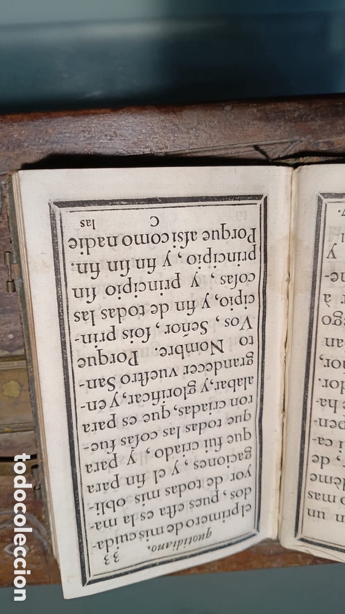 Antig&uuml;edades: Libro de oraciones a&ntilde;o 1778 - Foto 3