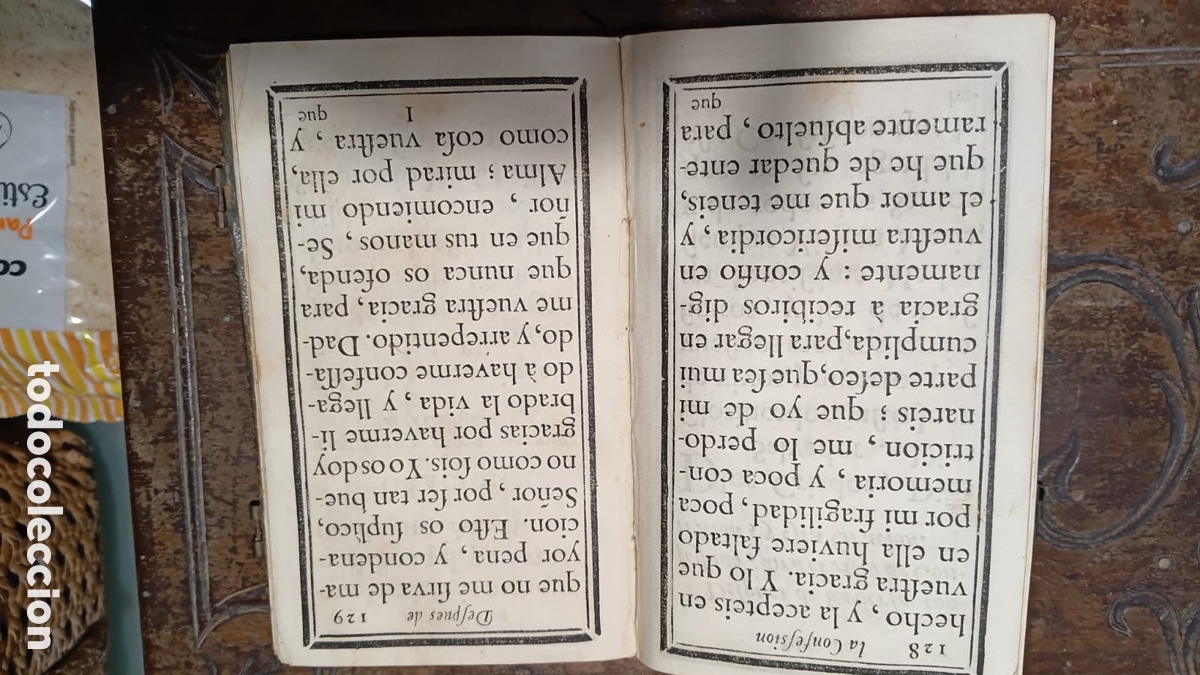 Antig&uuml;edades: Libro de oraciones a&ntilde;o 1778 - Foto 8