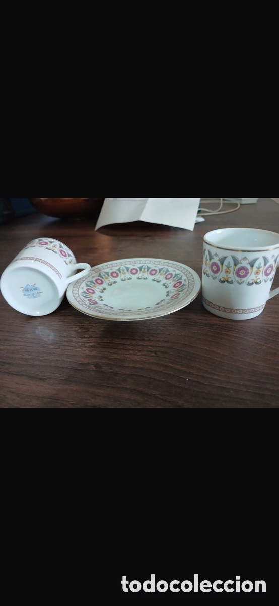 Antig&uuml;edades: Juego de tazas para cafe - Foto 1