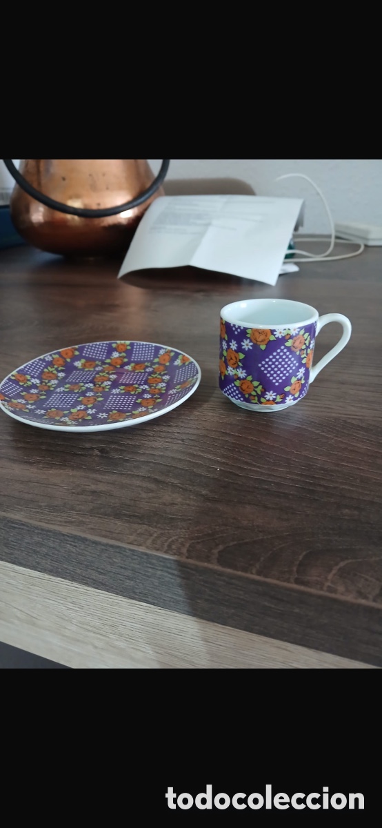 Antig&uuml;edades: Juego tazas para cafe Kuwait - Foto 1