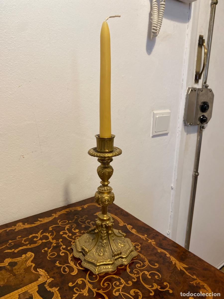 Antig&uuml;edades: Precioso candelabro de estilo barroco - Foto 1