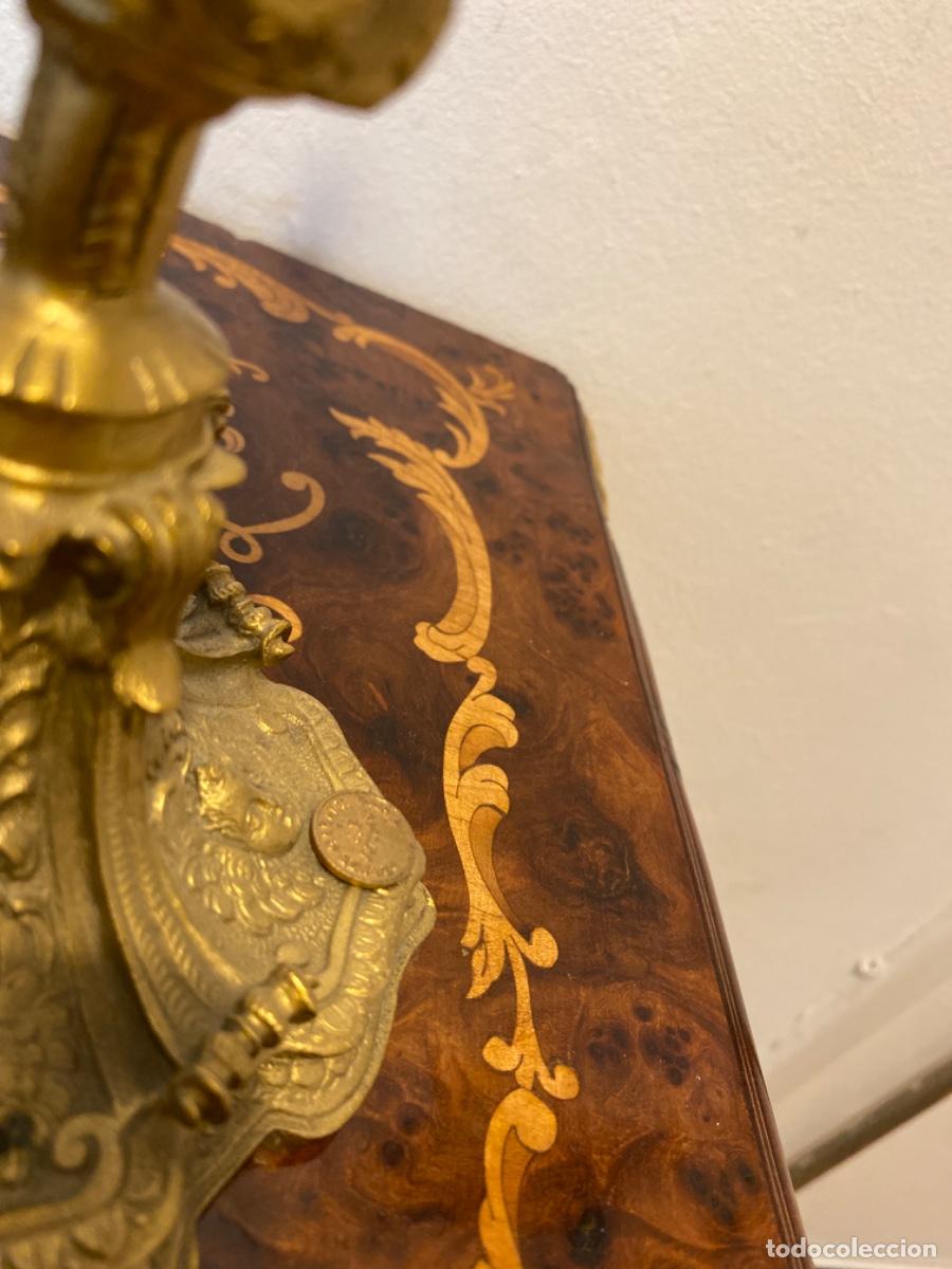 Antig&uuml;edades: Precioso candelabro de estilo barroco - Foto 2