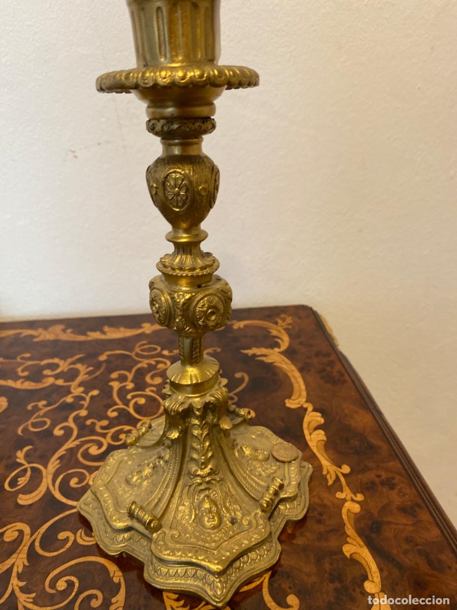 Antig&uuml;edades: Precioso candelabro de estilo barroco - Foto 5