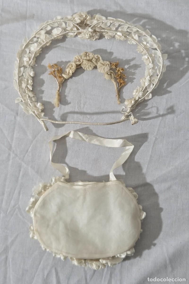 Antig&uuml;edades: Antiguos accesorios ni&ntilde;a 1.&ordf; comuni&oacute;n - Foto 1