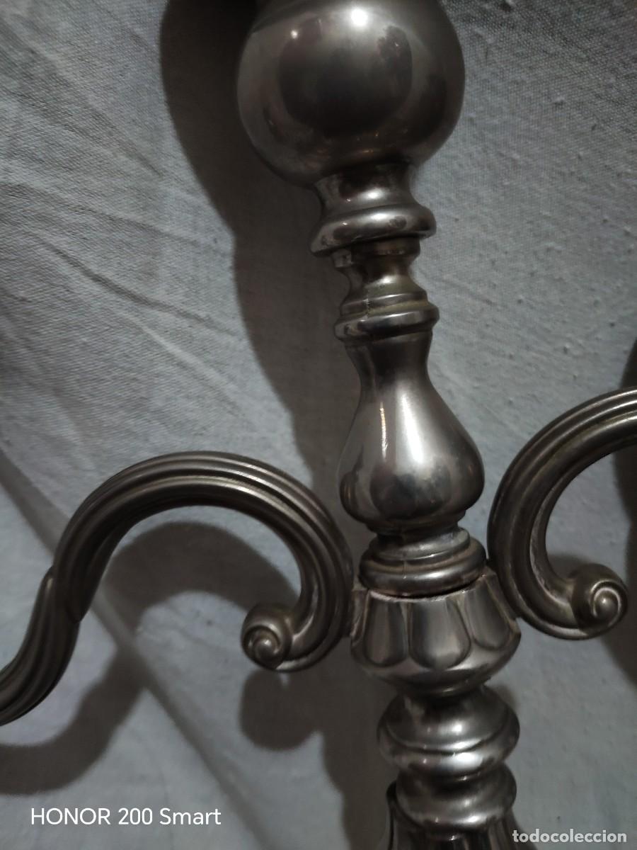 Antig&uuml;edades: Candelabros l&aacute;mparas - Foto 5