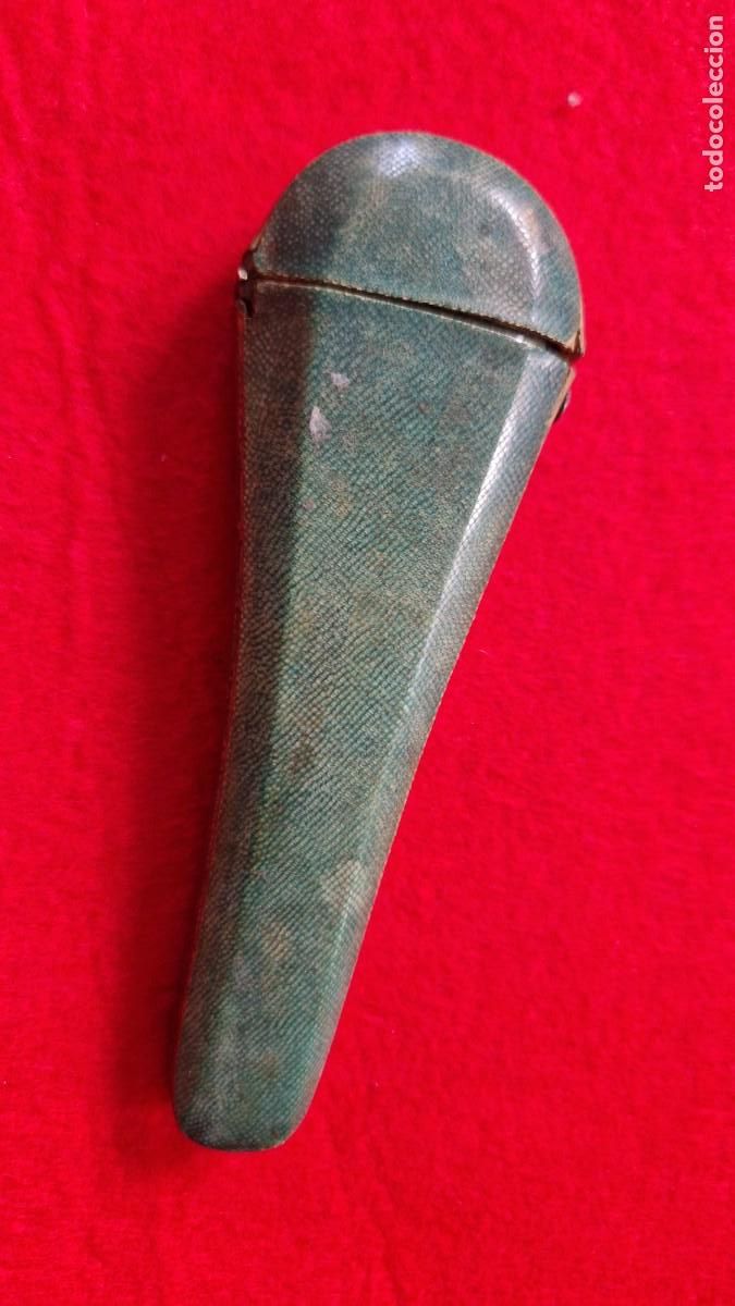 Antig&uuml;edades: Estuche para tijeras siglo XVIII mantarraya - Foto 3