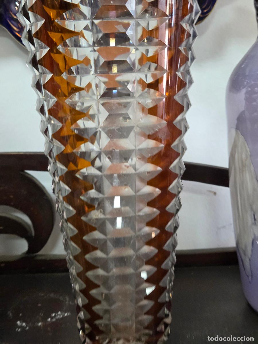 Antig&uuml;edades: jarron de cristal de murano - Foto 2